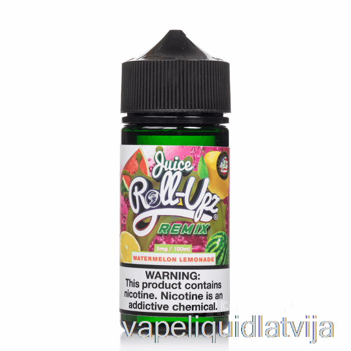 Arbūzu Limonāde - Sulas Roll Upz Remix - 100ml 6mg Vape šķidrums